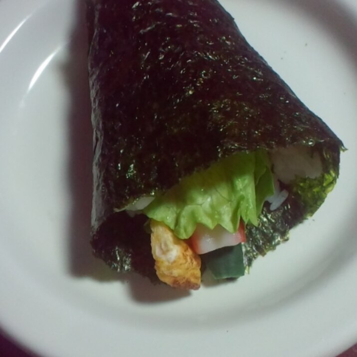 手巻き寿司☆サラダ